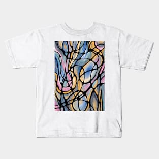 neurographic art 1 Kids T-Shirt